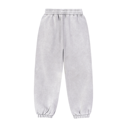 WE ARE P.P.S. heavyweight joggers with leg print