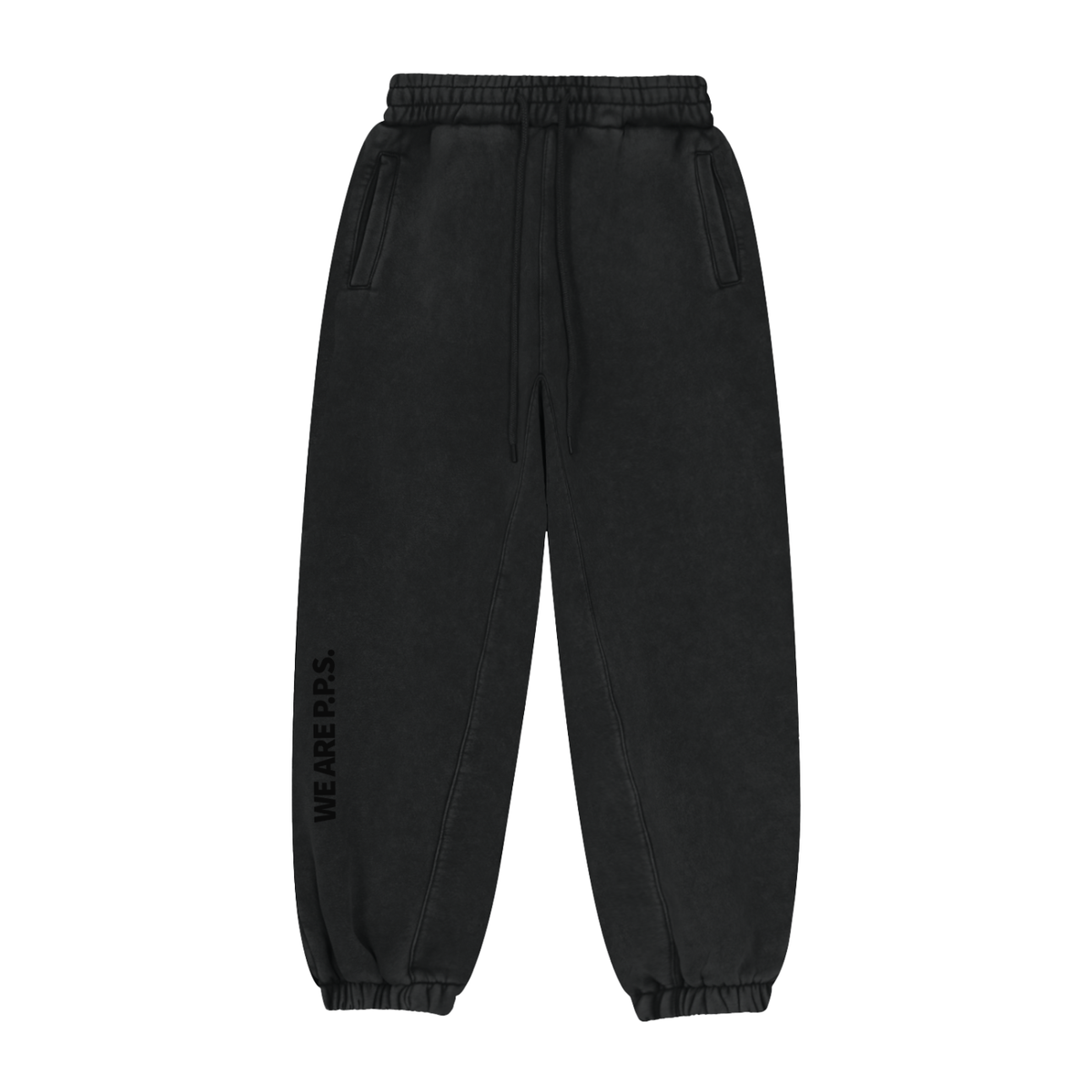 WE ARE P.P.S. heavyweight joggers with leg print