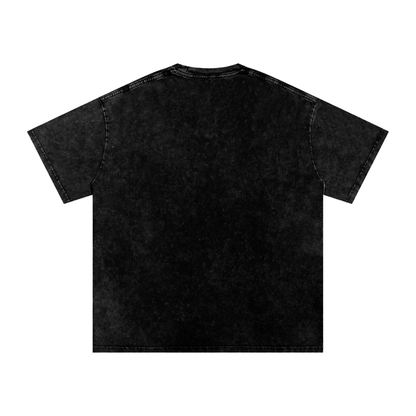 P.P.S. FUCK CANCER oversized snow-washed tee – WE ARE P.P.S.